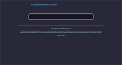Desktop Screenshot of emaintenance.com